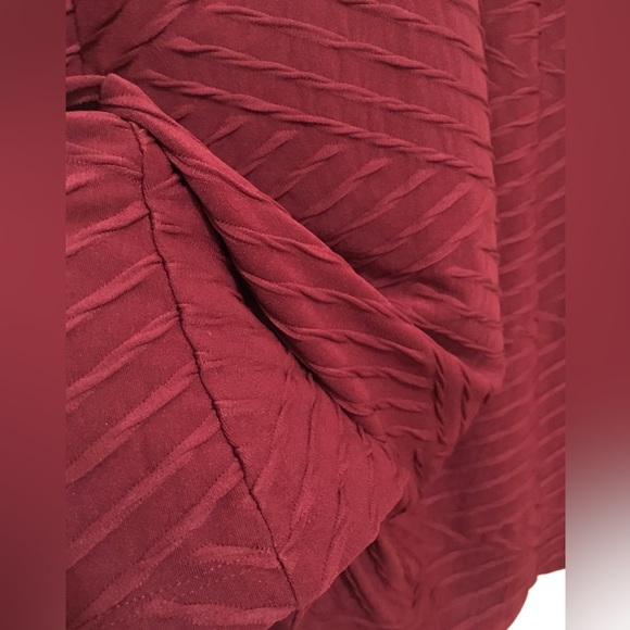 Red Flare Dress - Picture 5 of 5